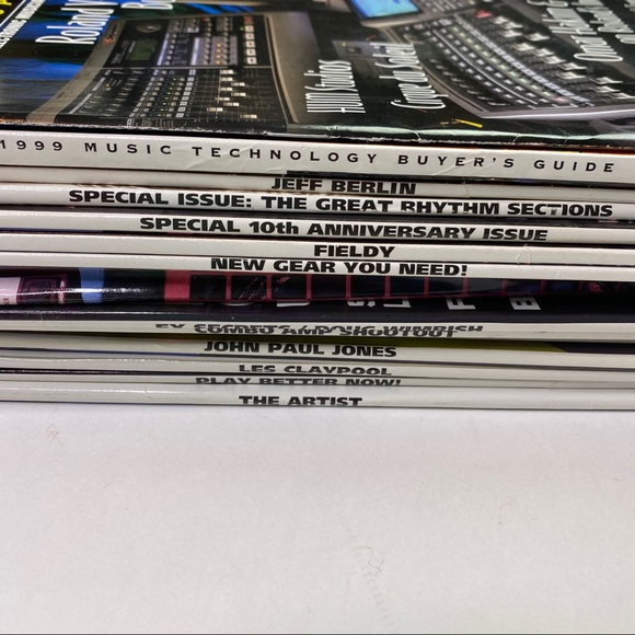 Vintage Bass Player Magazine Back Issues Musician - Picture 2 of 12